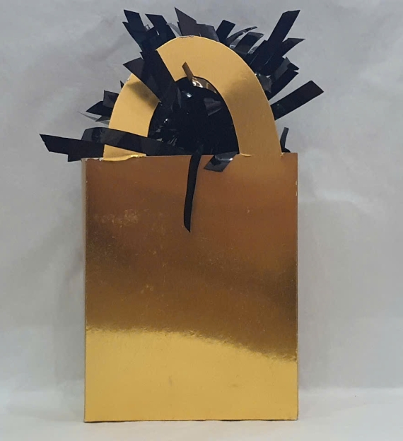 Foil and Paper Mini Tote Balloon Weight 2